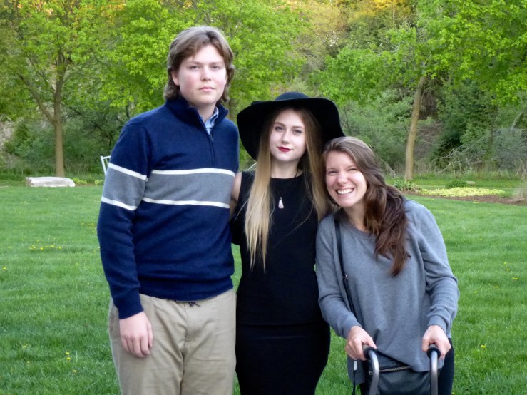 Jared, Avery and I in May 2015