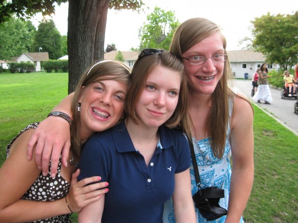 Katie, Hanako & I, Merrywood, 2008