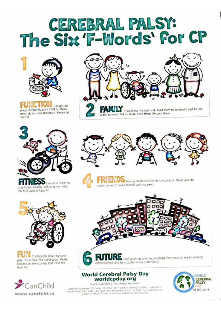 Cerebral Palsy: The Six F-Words for CP.